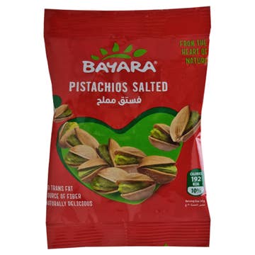 Bayara Salted Pistachios Snacks 30g 