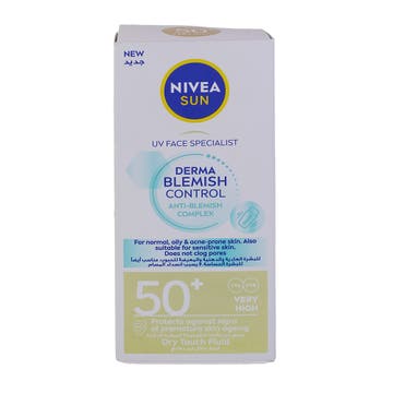 Nivea Sun Derma Blemish Control Dry Touch SPF50 Cream