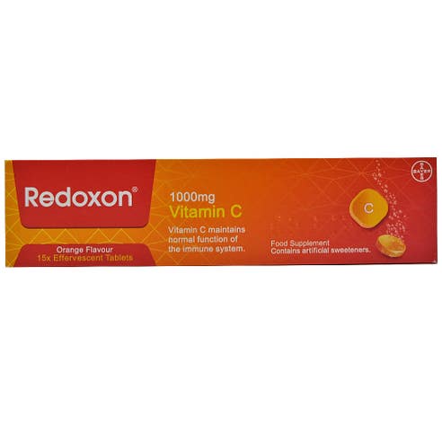Redoxon Vitamin C 1000mg Effervescent Tablets 15s 