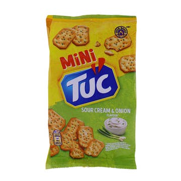 Tuc Mini Sour Cream & Onion Crackers 100g