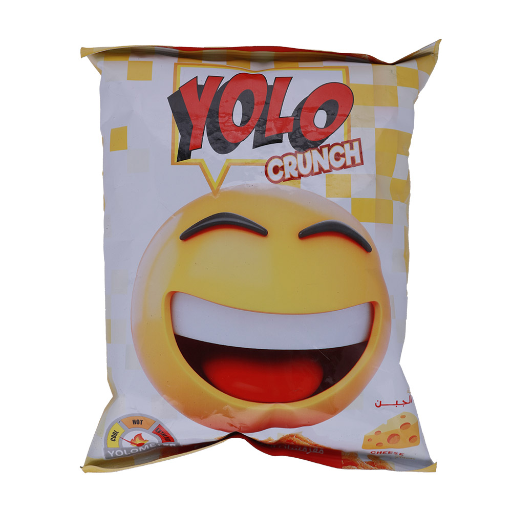 Yolo Crunch Cheese Potato Chips 30g