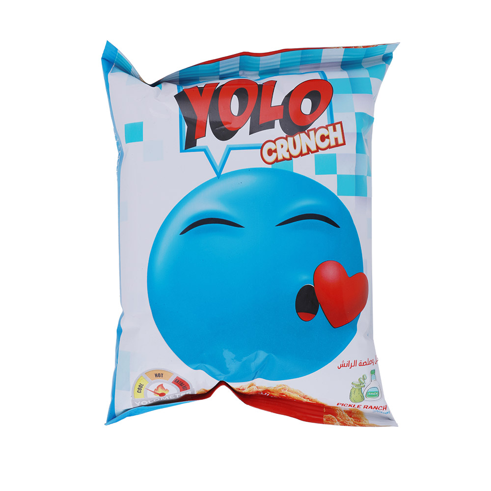 Yolo Crunch Pickle Ranch Potato Chips 30g