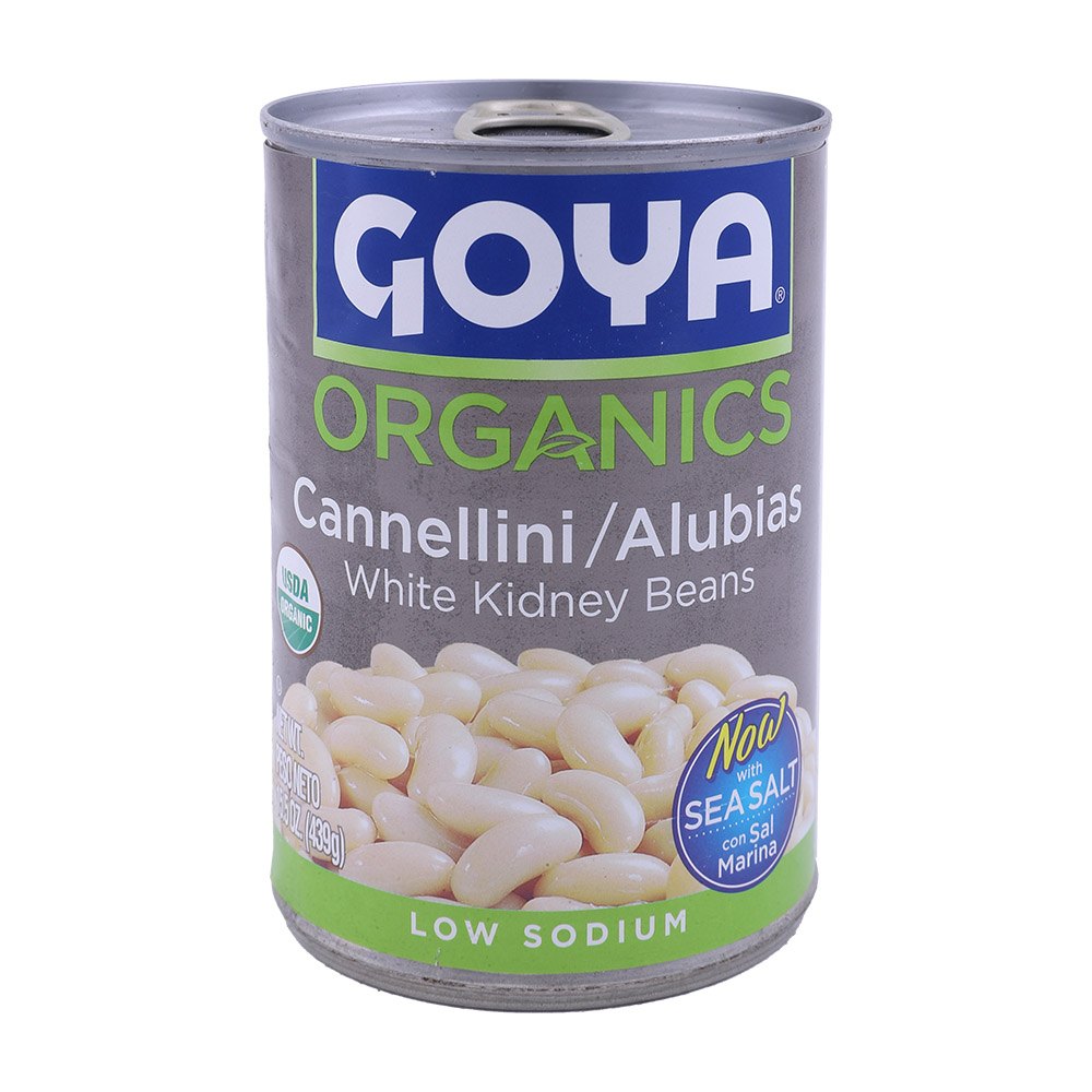Goya Organics White Kidney Beans 439g