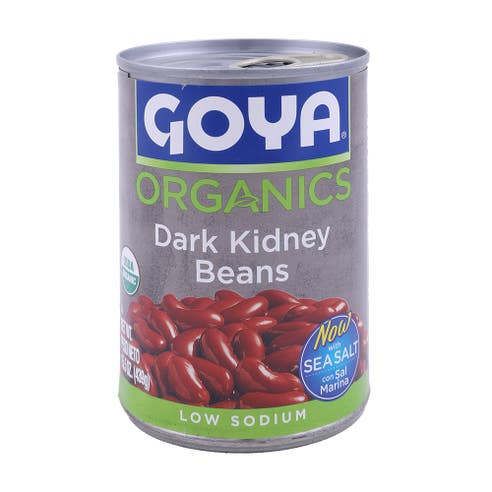Goya Organics Dark Kidney Beans 439g 