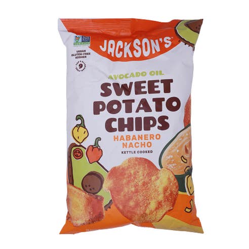 Jackson's Avocado Oil Habanero Nacho Sweet Potato Chips 142g 