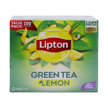 Lipton Lemon Green Tea 100s 130g