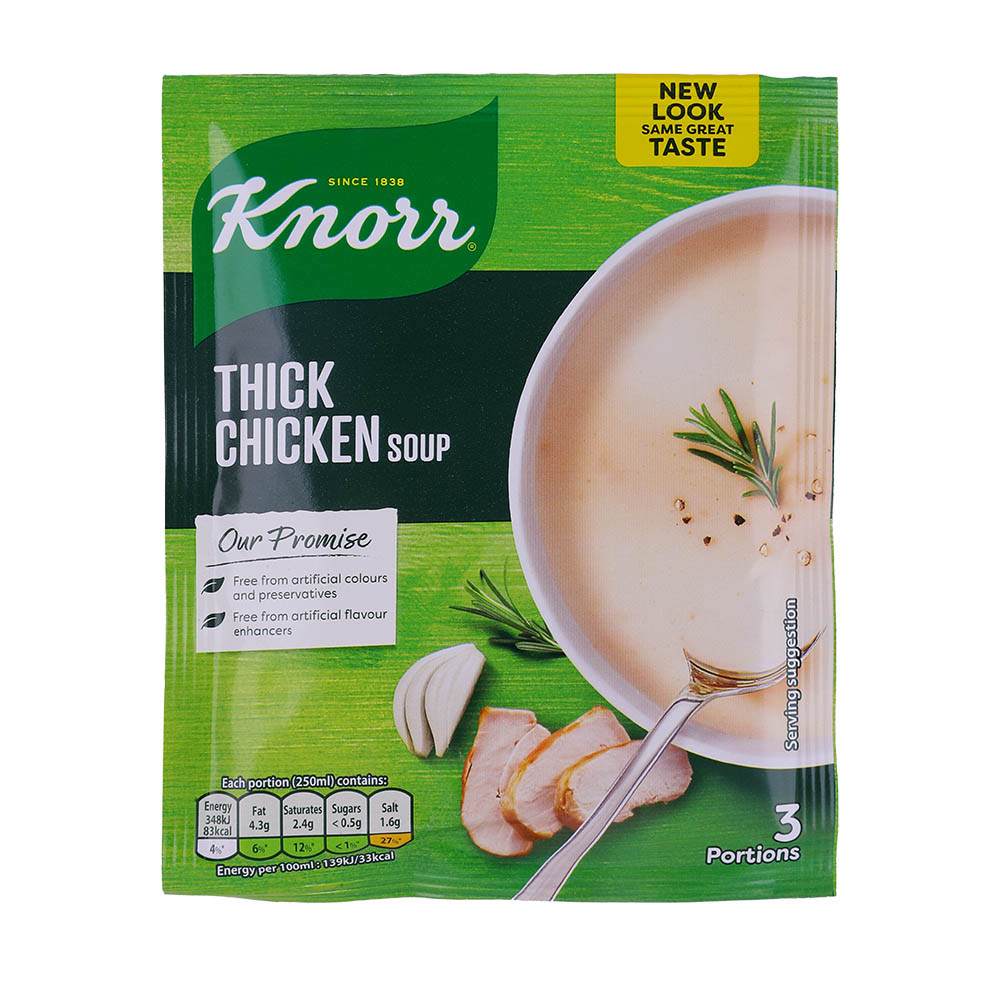 Knorr Thick Chicken Soup Mix 55g