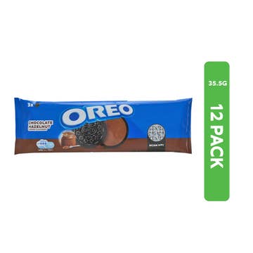 Oreo Hazelnut Biscuits 12x35.5g