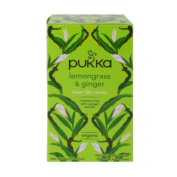 Pukka Lemongrass & Ginger Tea 36g