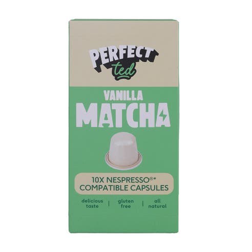 Perfectted Vanilla Matcha Nespresso Pods 50g 10s 