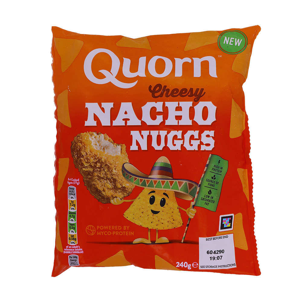 Quorn Cheesy Nacho Nuggs 240g