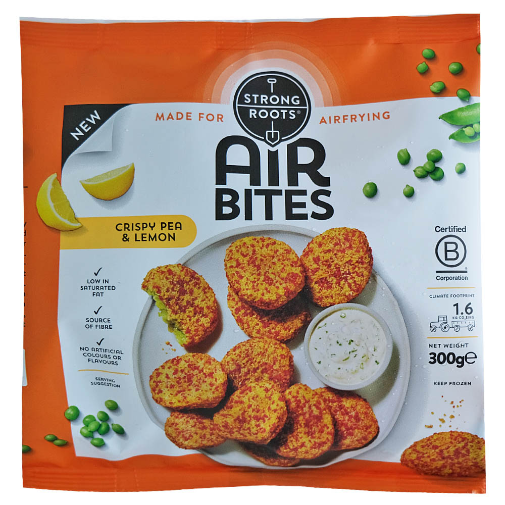 Strong Roots Pea & Lemon Air Bites 300g