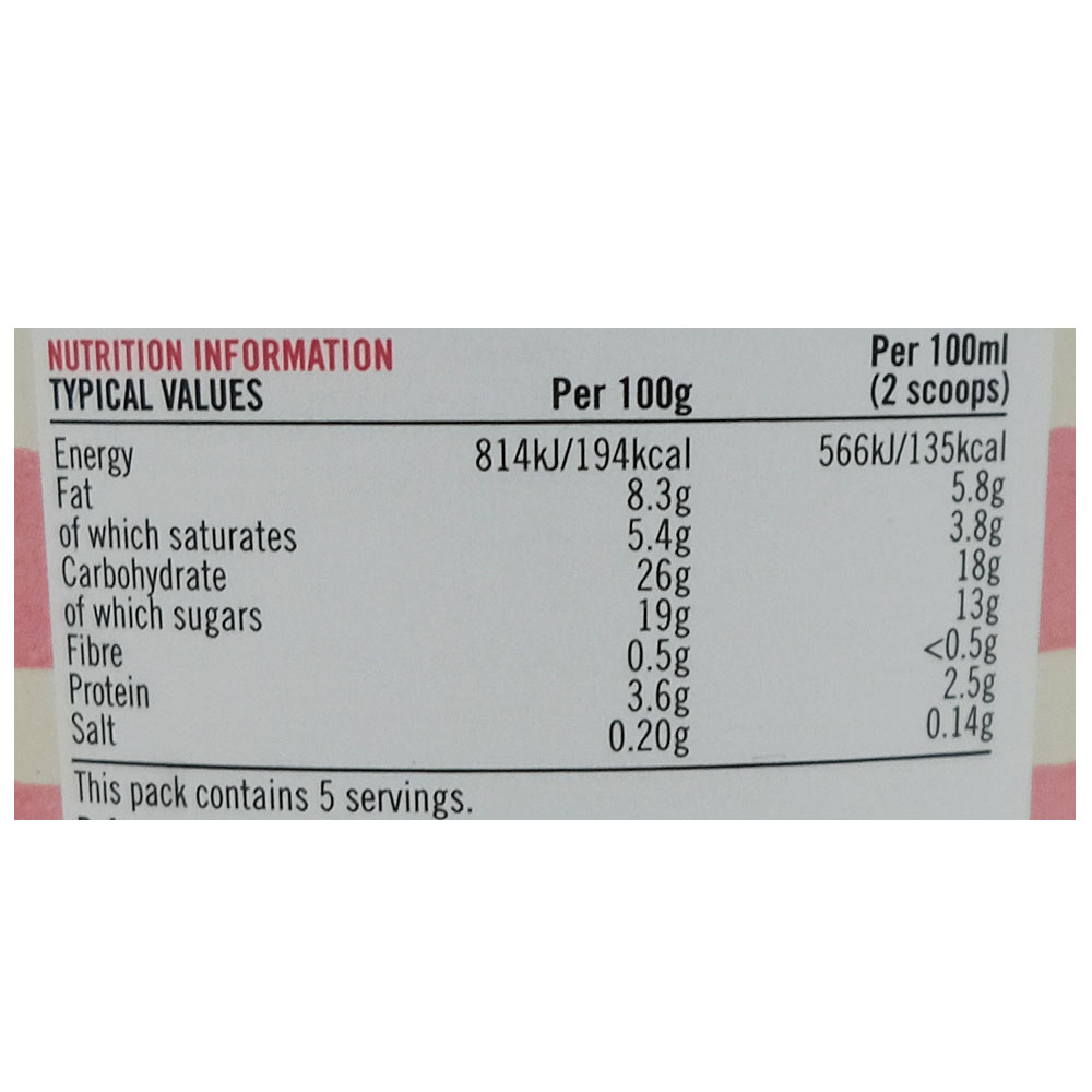 Supervalu Strawberry Cheesecake 500ml right side image