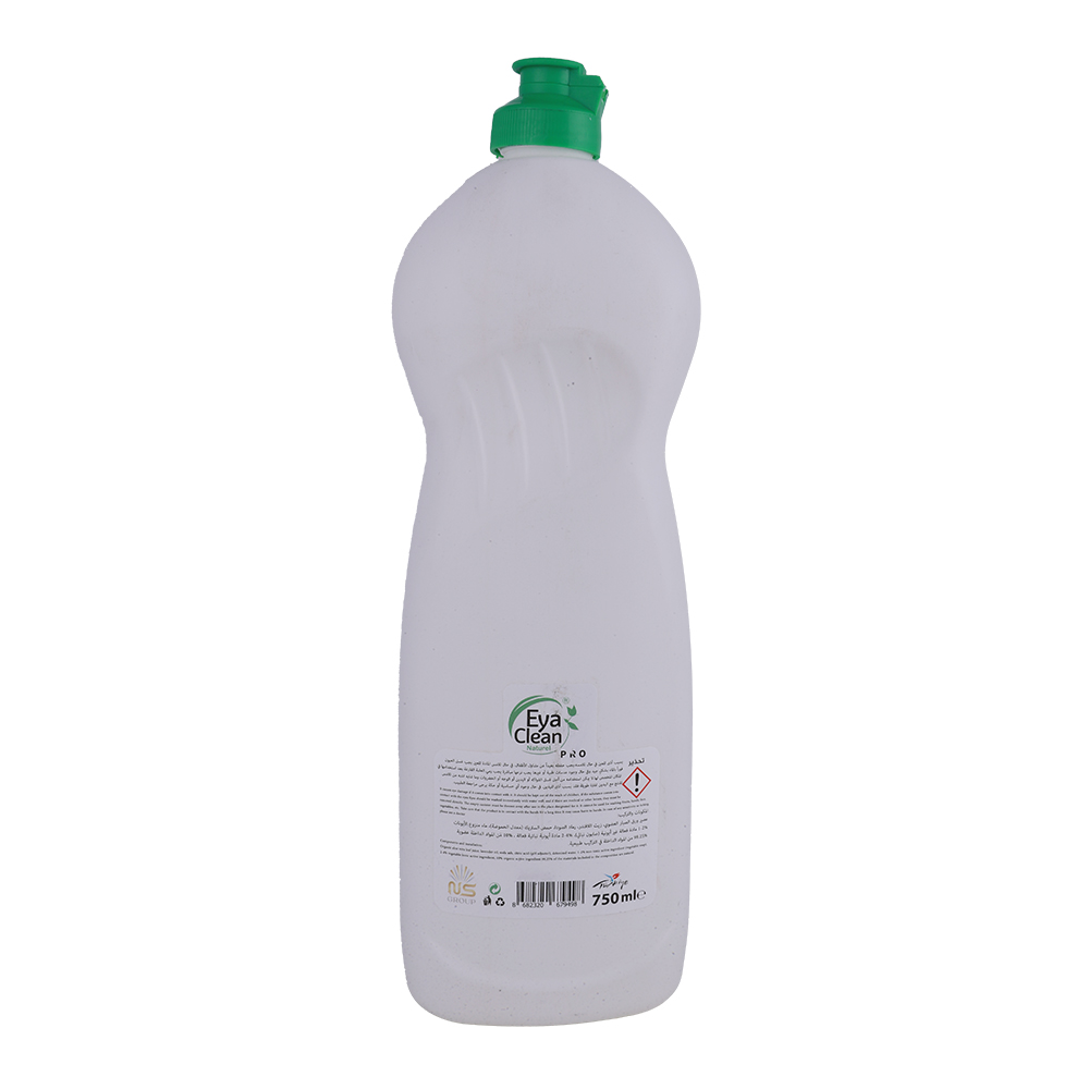 Eyaclean Organic Liquid Dishwashing Liquid Normal 750ml back image
