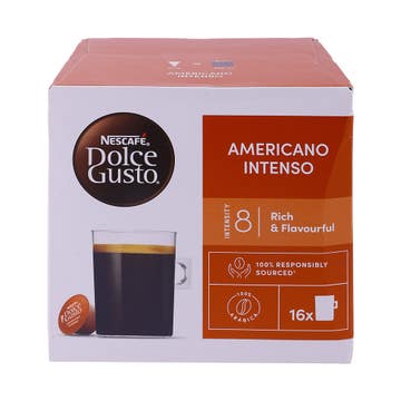 Nescafe Americano Intenso Dolce Gusto Coffee Pods 4g