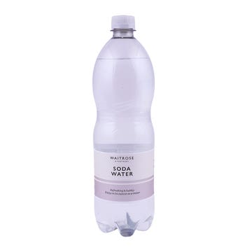 Waitrose Club Soda Water 1L