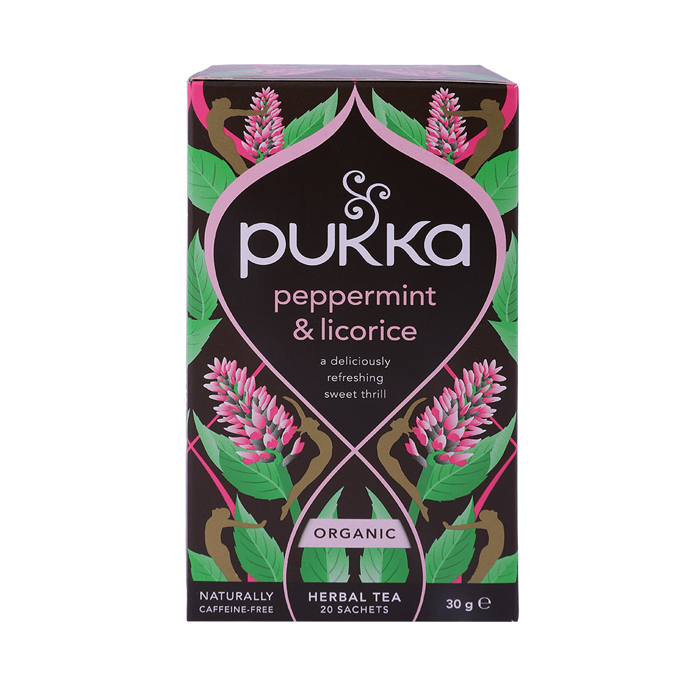 Pukka Peppermint & Licorice Tea Bags 30g