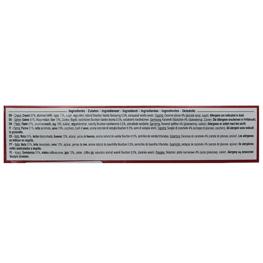 Rians Creme Brulee 200g back image