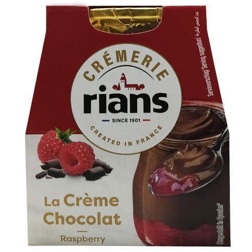 Rians Panna Cotta Raspberry 125g 