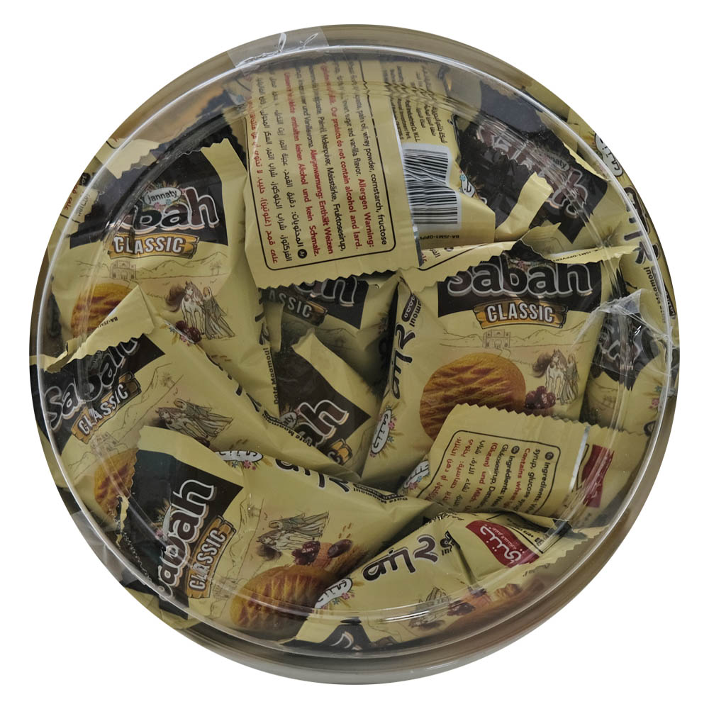 Jannaty Sabah Date Maamoul Bucket Classic 400g left side image
