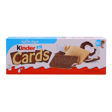 Kinder Cards Milky Cream Filling Wafer 256g 
