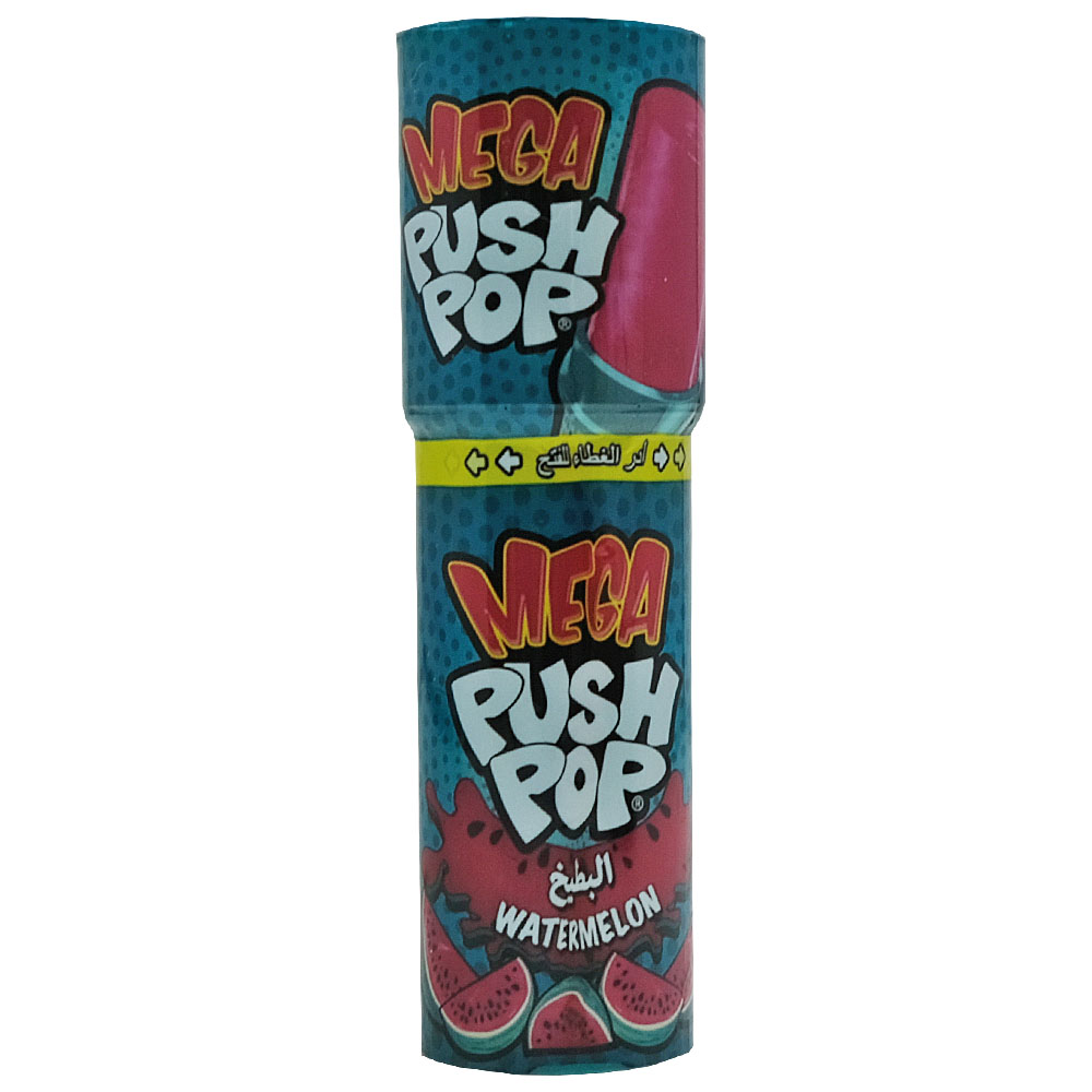 Mega Pushpop Watermelon & Cherry 30g