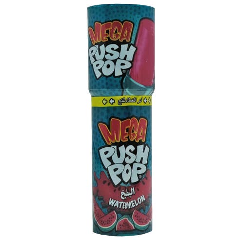Mega Pushpop Watermelon & Cherry 30g 