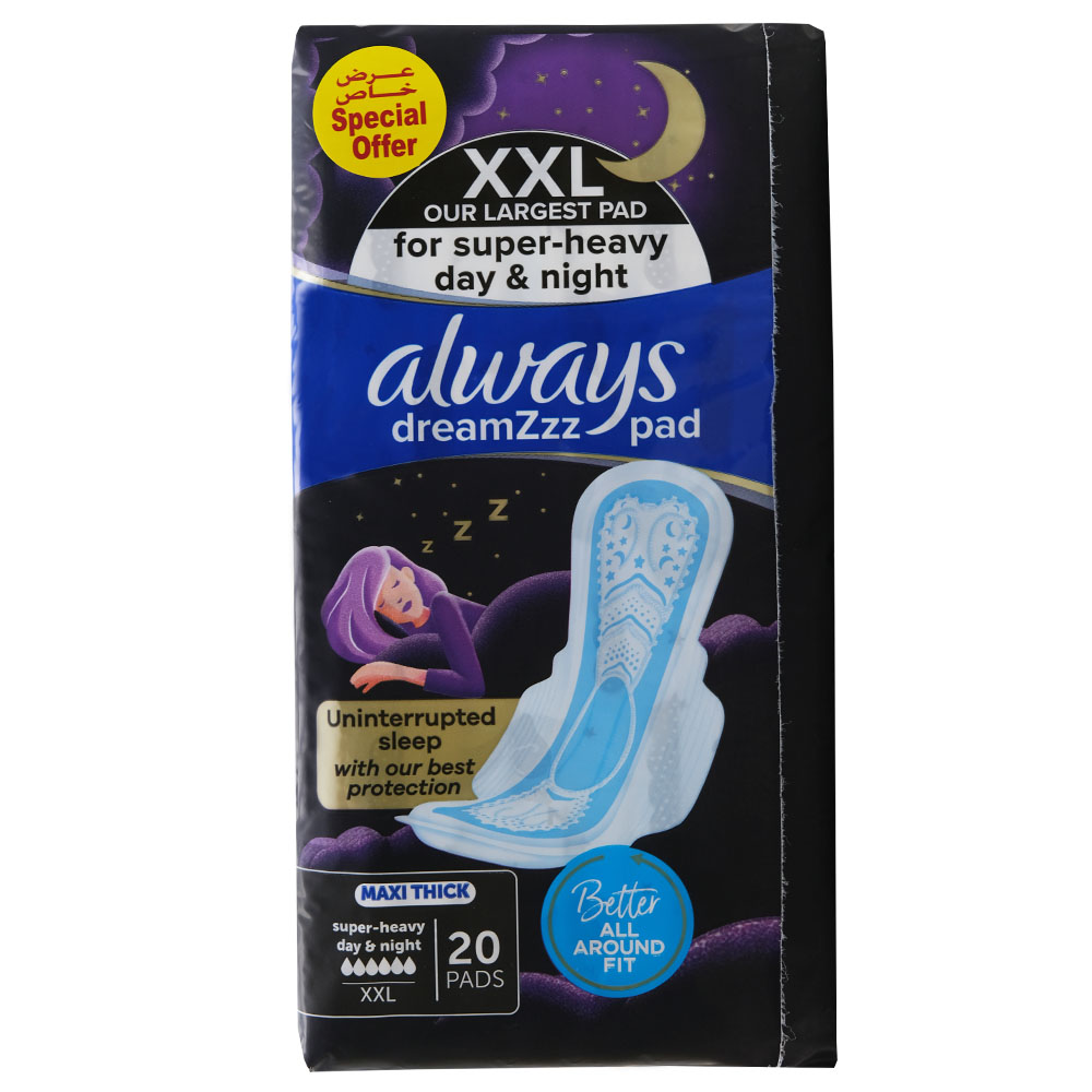 Always Night Maxi Thick Pad 20s