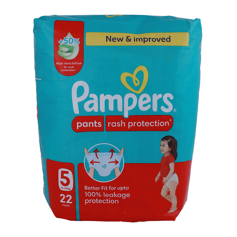 Pampers Pants S5 22s Value Pack [Special Offer] back image