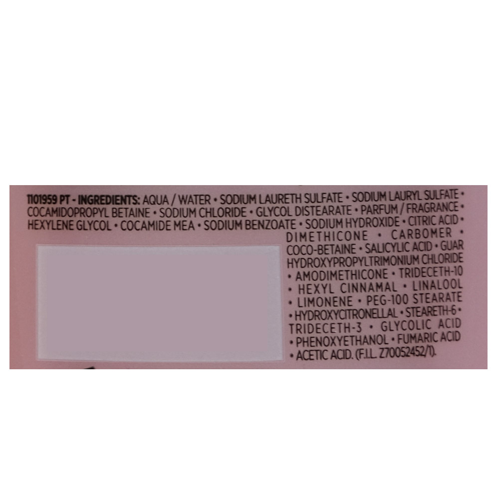 L'Oreal Elvive Extra Gloss Shampoo 600ml right side image