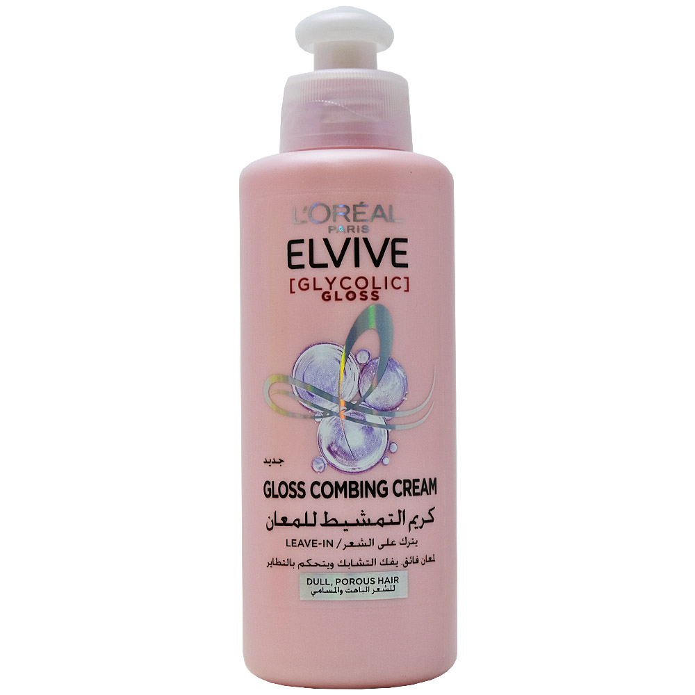 L'Oreal Elvive Gloss Combing Leave In Cream 200ml