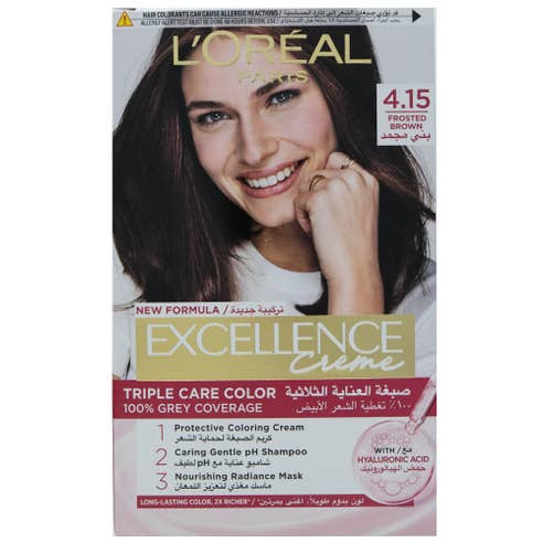 L'Oreal Excellence Creme Hair Coloration No.4.15 180ml 