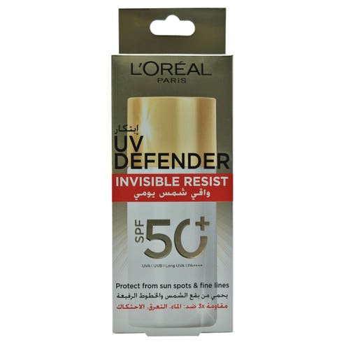L'Oreal Uv Defender Invisible Resist Spf 50+ 50ml 