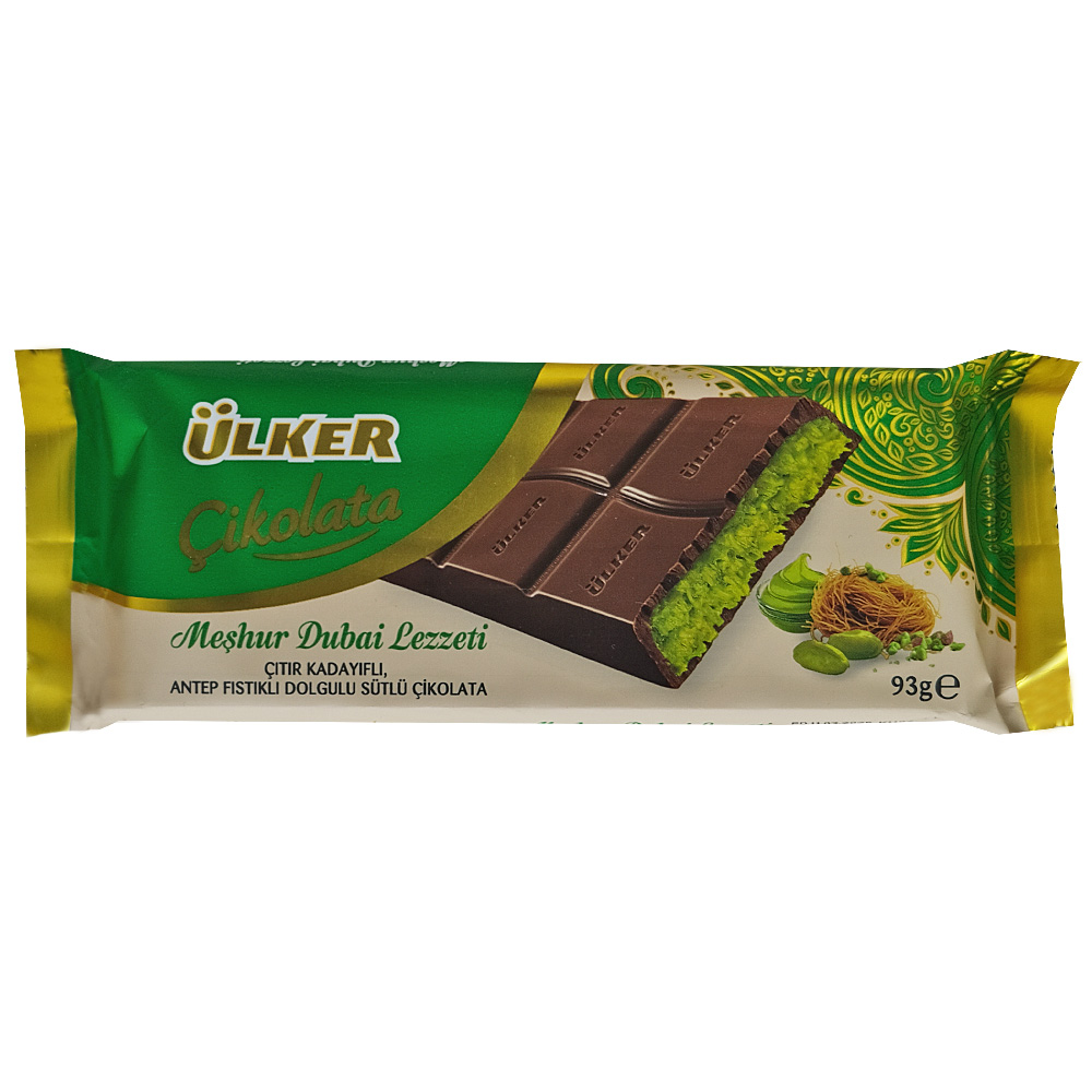Ulker Cikolata Pistachio Bar 93g