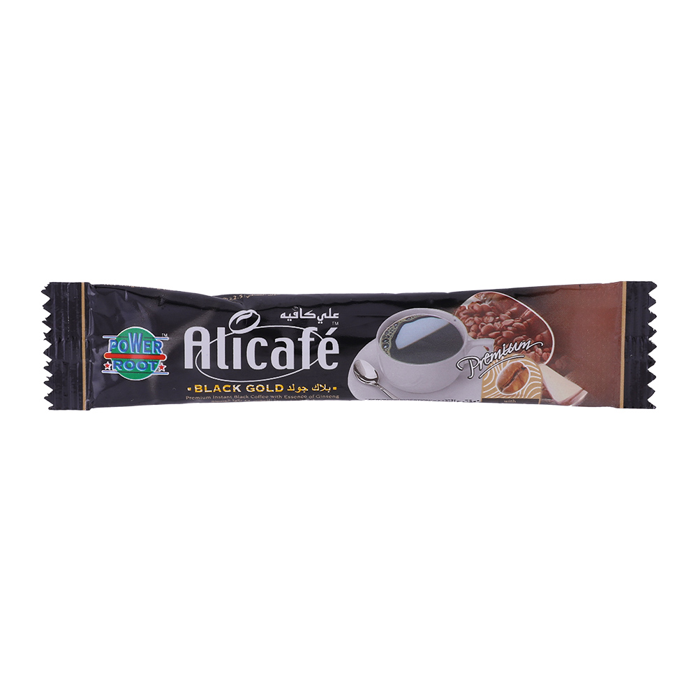 Ali Cafe Black Gold Instant Black Coffee 2.5g