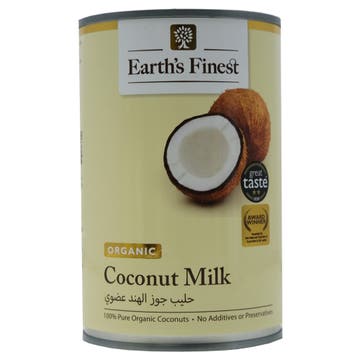 Earth's Finest Organic Coconut Milk 400ml 