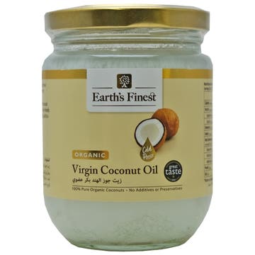 Earth's Finest Organic Virgin Coconut Oil 200ml 