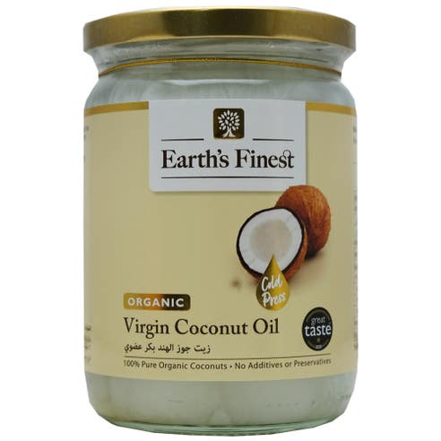 Earth's Finest Organic Virgin Coconut Oil 500ml 