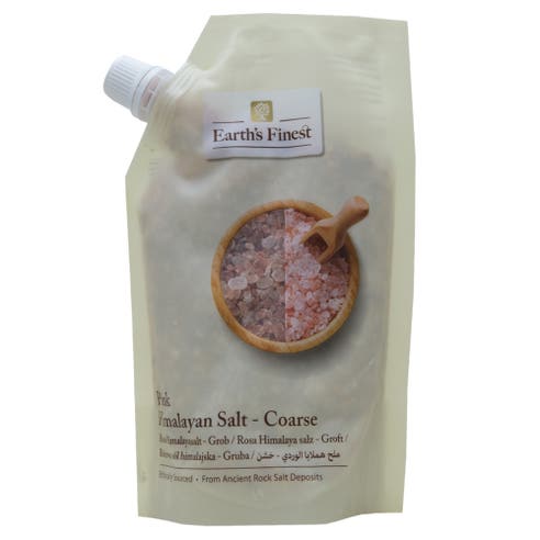 Earth's Finest Pink Himalayan Coarse Salt 500g 