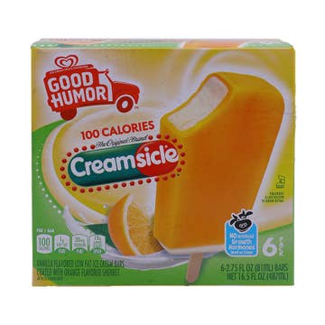 Good Humor Creamsicle Ice Cream Bar 487ml