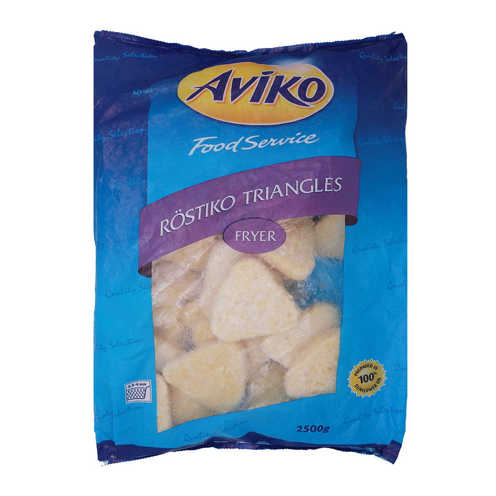 Aviko Fryer Rostiko Triangles 2.5Kg