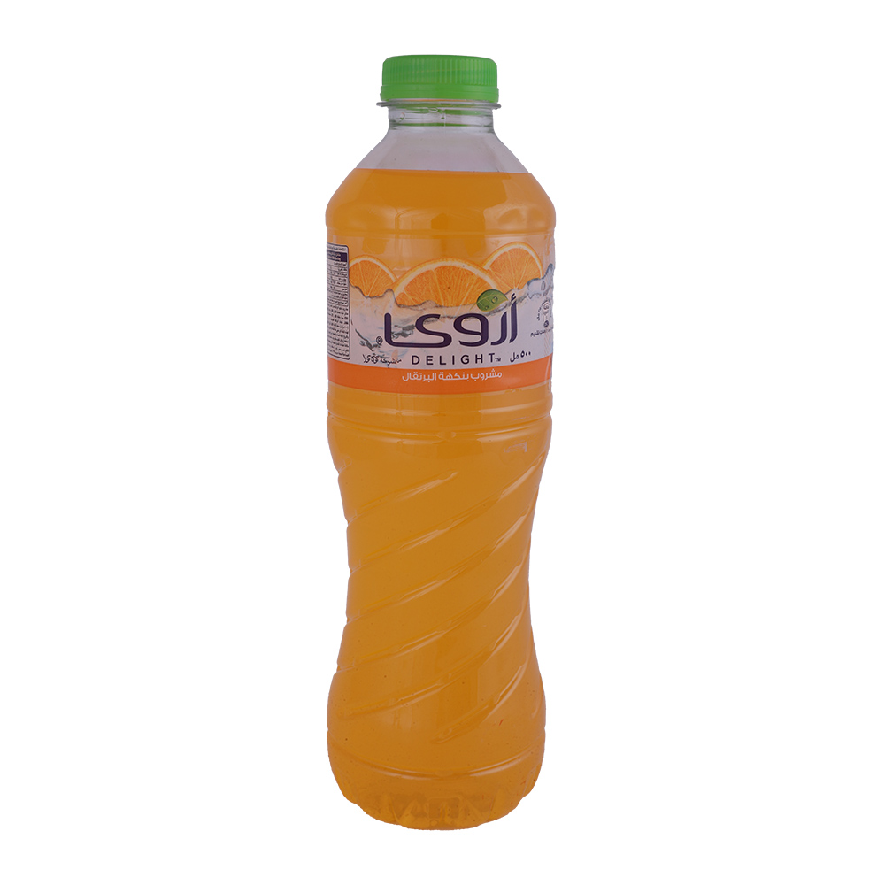 Arwa Delight Orange Flavoured Drink 500ml back image