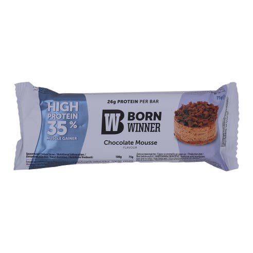 Born Winner Chocolate Mousse Protein Bar 75g 