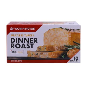 Worthington Plant Based Turkey Dinner Roast 907g