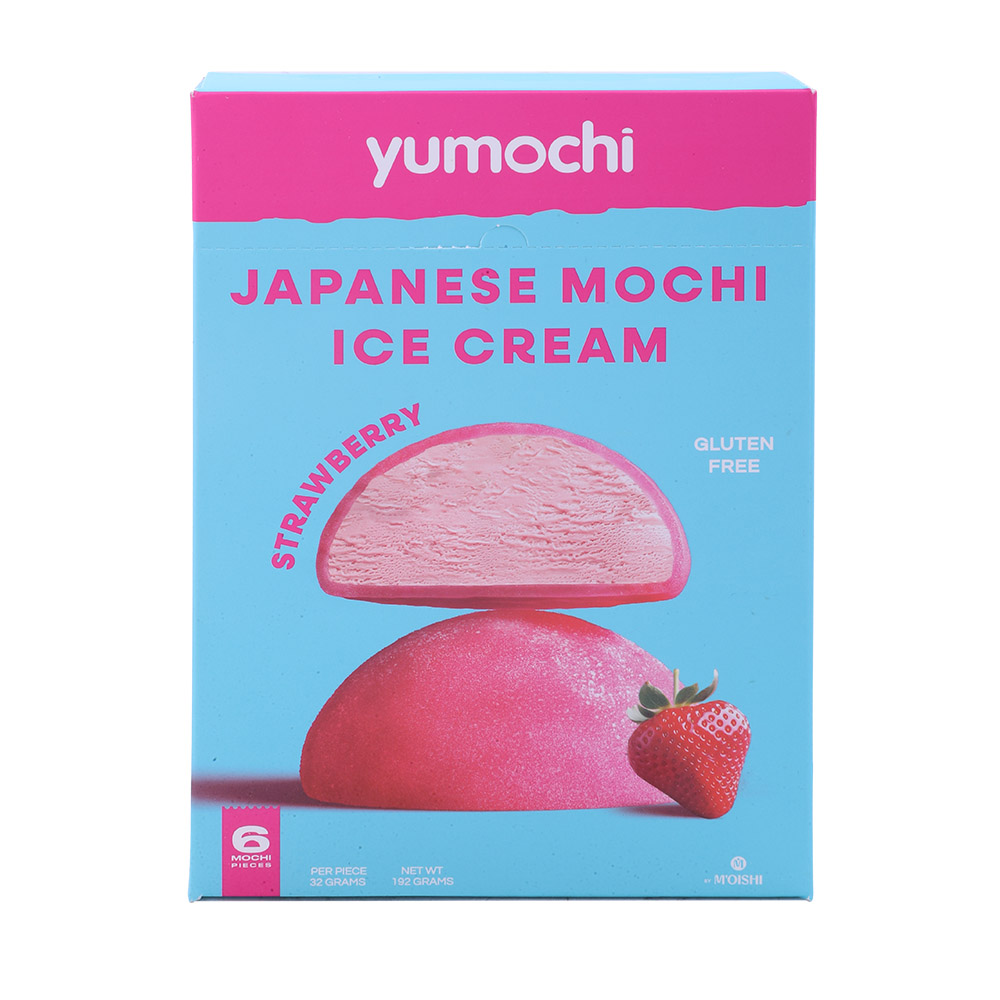 Yumochi Strawberry Mochi Ice Cream 192g 6s