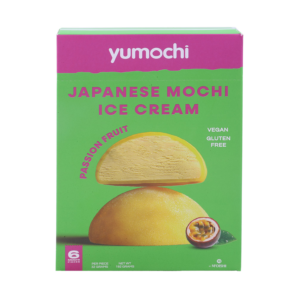 Yumochi Passion Fruit Mochi Ice Cream 192g 6s