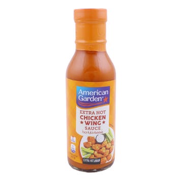 American Garden Chicken Wing Extra Hot Sauce 355ml 