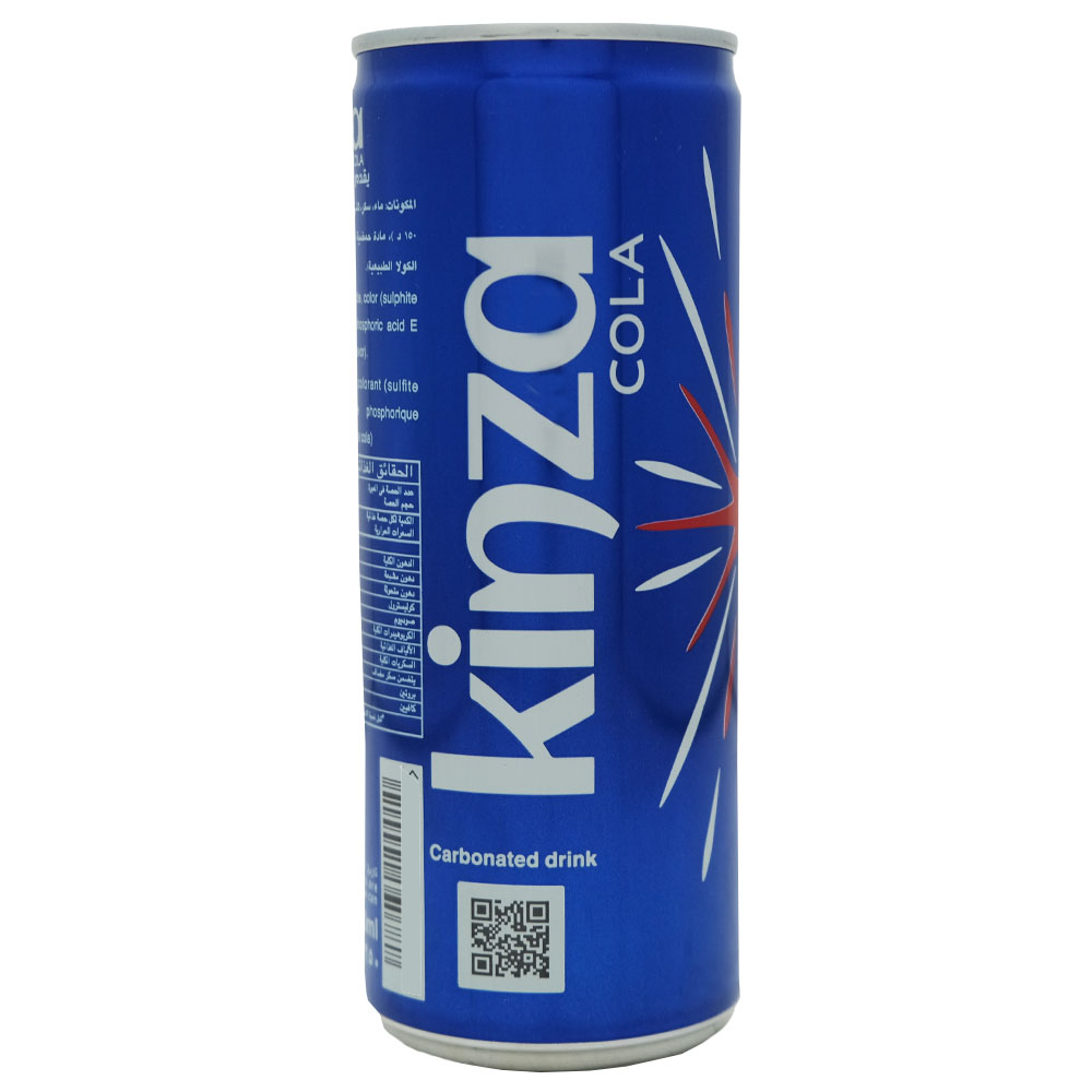 Kinza Cola Carbonated Drink 250ml