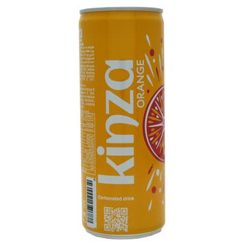 Kinza Orange Carbonated Drink 250ml 
