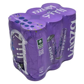 Kinza Blackcurrant 6x250ml [Special Offer]